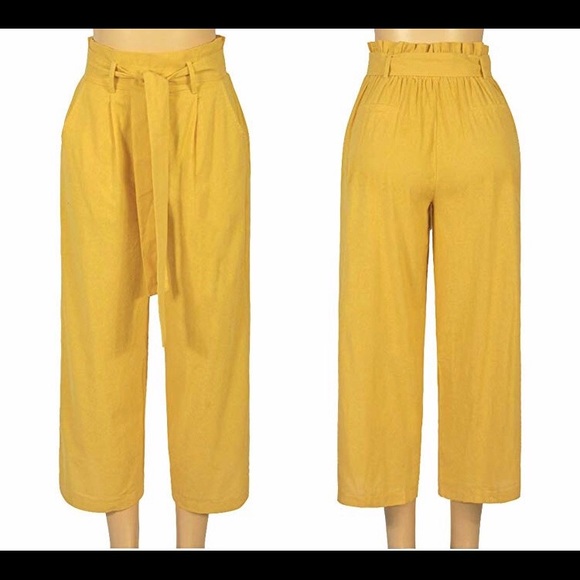 🆕Cotton Soft Palazzo Wide Leg Pant with Pockets - Picture 2 of 2